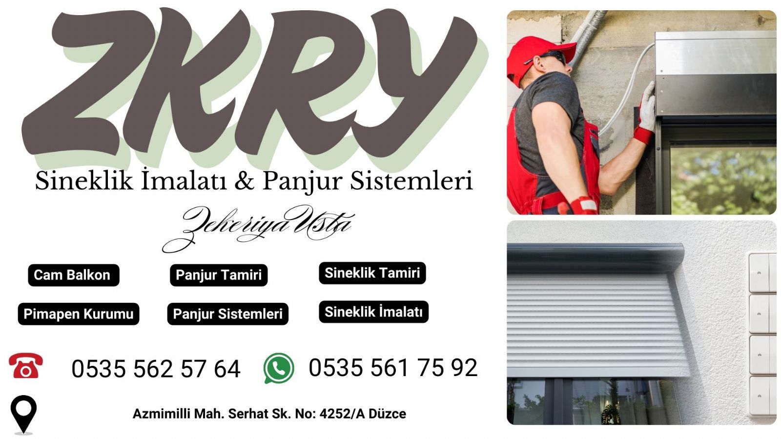 Düzce Panjur Tamiri